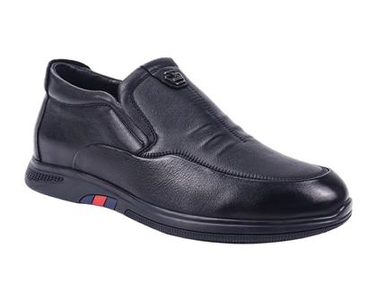 Giày đế bằng da thật cao 6cm