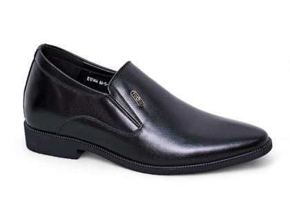 Giày tăng chiều cao 8cm màu đen trơn