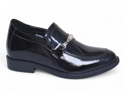 Giày cao 8cm da bóng lịch lãm đế khâu