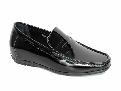 Giày mọi cao 6cm da bóng nhẹ