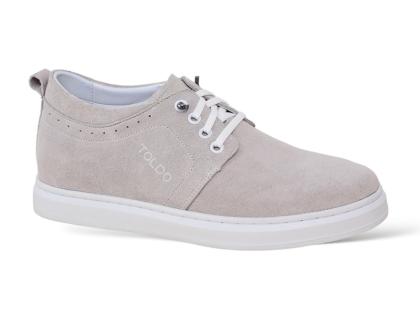 Giày nam da lộn tăng 6cm chiều cao