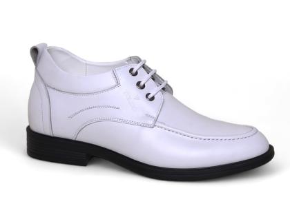Giày tăng 8cm chiều cao màu trắng