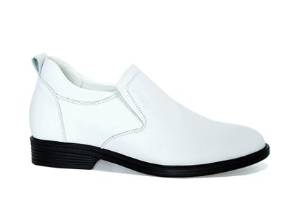 Giày cao 8cm màu trắng da mềm