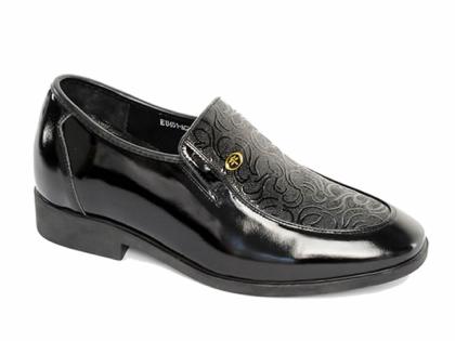 Giày cao nam 7cm da bóng nhẹ