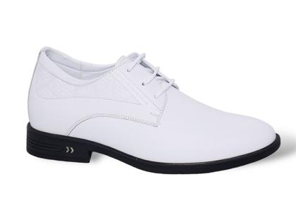 Giày cao nam 7cm màu trắng nhẹ