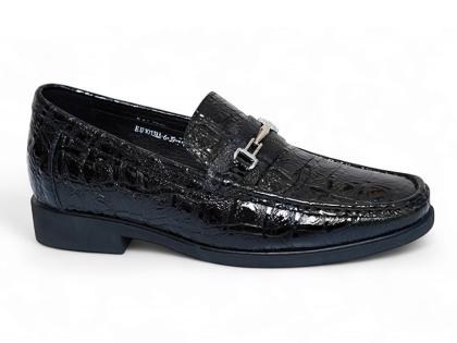 Giày cao 7cm họa tiết vân cá sấu