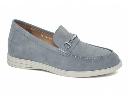 Giày cao nam 6cm slip on da lộn