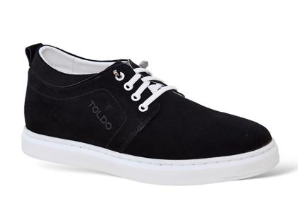 Giày cao 6cm thể thao nam da lộn