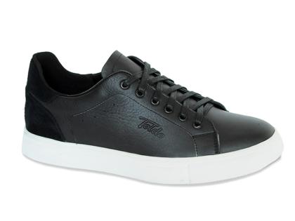 Giày cao 6cm da thật HQ817 Đen