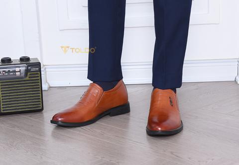 Giày Cao Cho Nam Giới - Tăng Chiều Cao Tức Thì, Tự Tin Mỗi Ngày