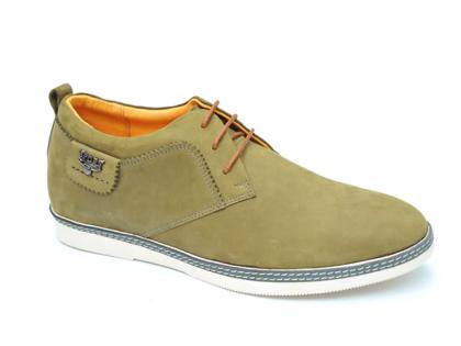 Giày cao 6cm da mềm màu xanh rêu