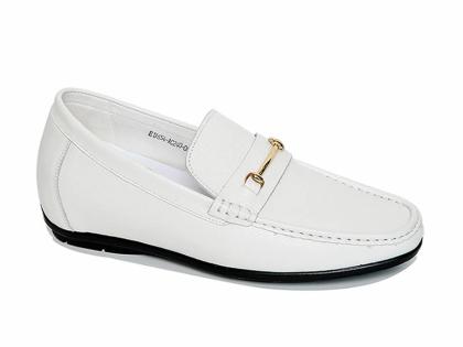 Giày da lộn mềm tăng 6cm đế khâu