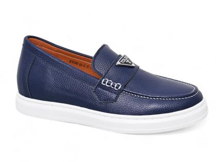 Giày cao 6cm màu xanh da sần