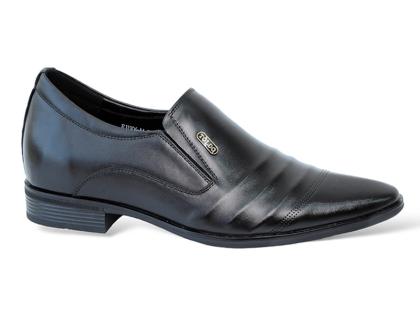 Giày cao 7cm siêu nhẹ TD906 Đen Trơn