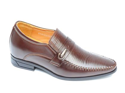 Giày khâu cao 7cm da nhập khẩu