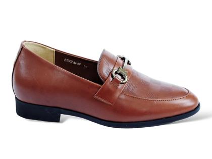 Giày loafer nam tăng 7cm da bò thật