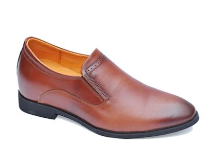 Giày tăng chiều cao siêu nhẹ HQ625 nâu