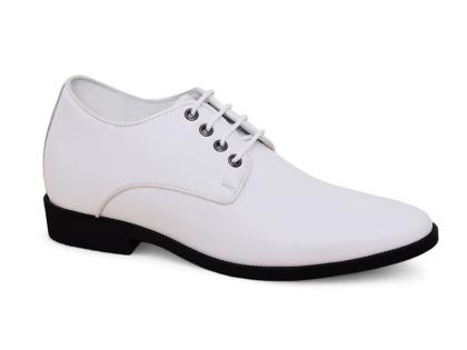 Giày cao 8cm cho nam màu trắng
