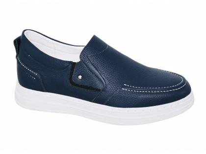 Giày cao nam 8cm màu xanh sần