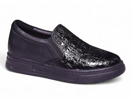 Giày cao nam 8cm slip on 
