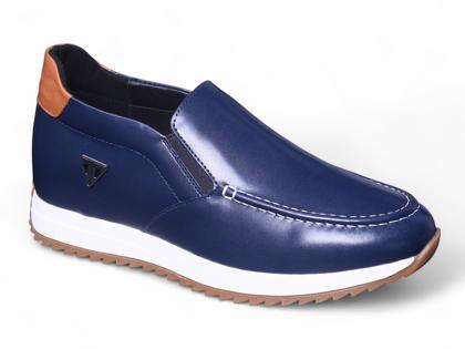 Giày cao nam 8cm màu xanh navy