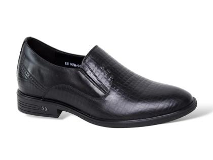 Giày cao nam 7cm da thật vân kẻ