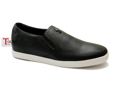 Giày cao nam slipon da sần