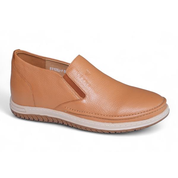 Giày nam cao 7cm da sần đế khâu