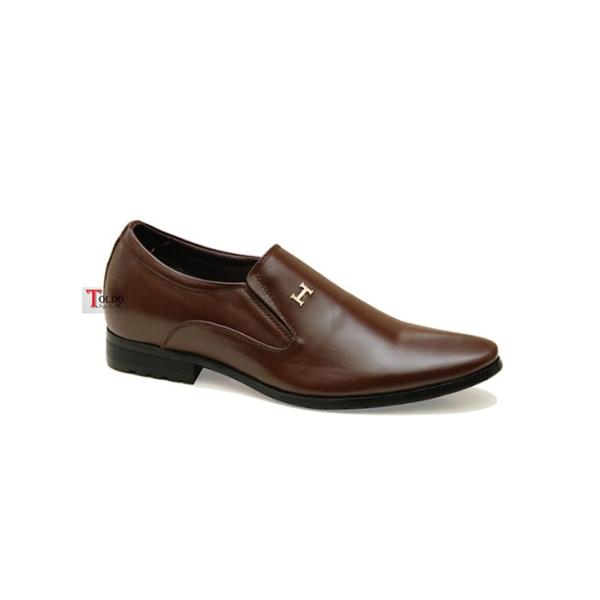 Giày cao nam màu nâu cafe hn931