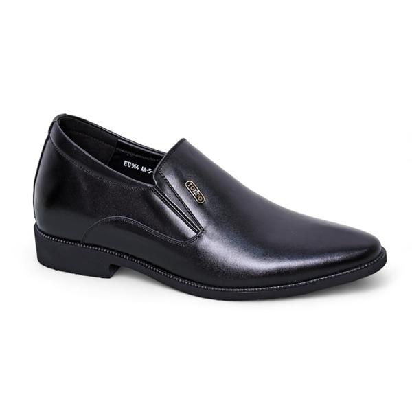 Giày tăng chiều cao 8cm màu đen trơn