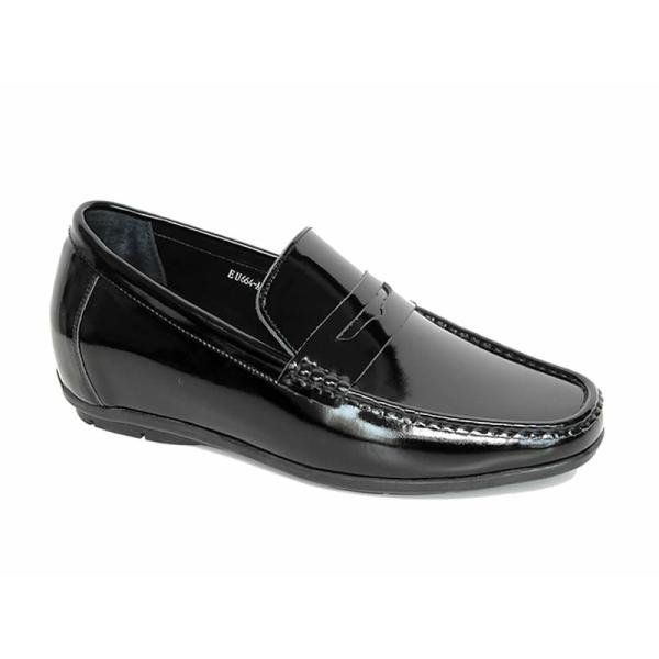 Giày mọi cao 6cm da bóng nhẹ