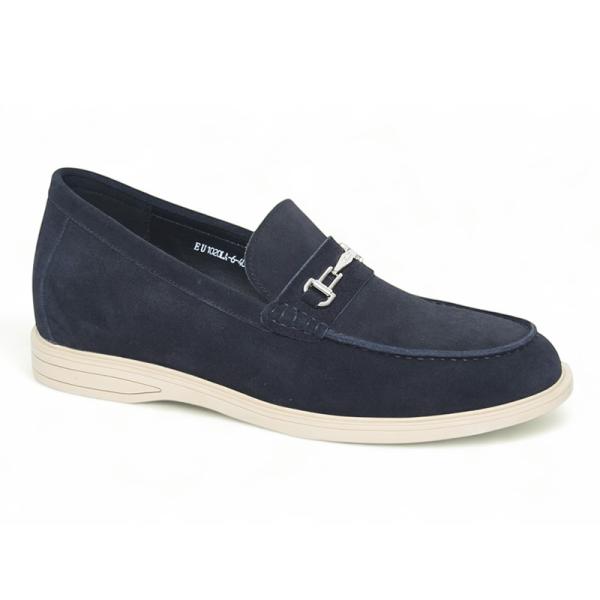 Giày cao 6cm nam slip on da lộn 