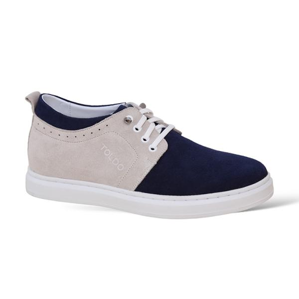 Giày cao 6cm da lộn cho nam