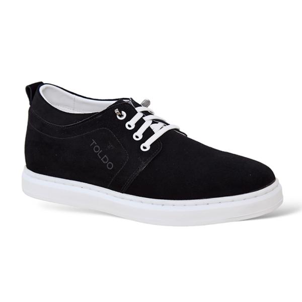 Giày cao 6cm thể thao nam da lộn