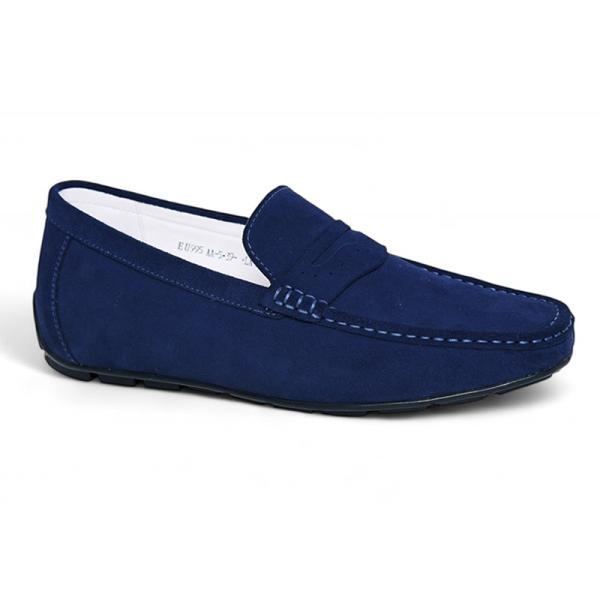 Giày mọi cao 6cm da lộn da mềm