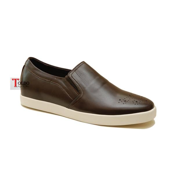 Giày slipon cao nam màu nâu tt52 