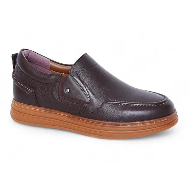 Giày cao 8cm thể thao màu nâu sần