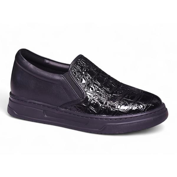 Giày cao nam 8cm slip on 
