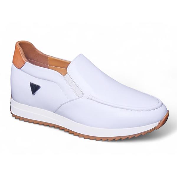 Giày cao 8cm màu trắng