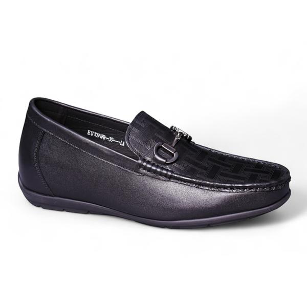 Giày lười cao 6cm siêu nhẹ da thật