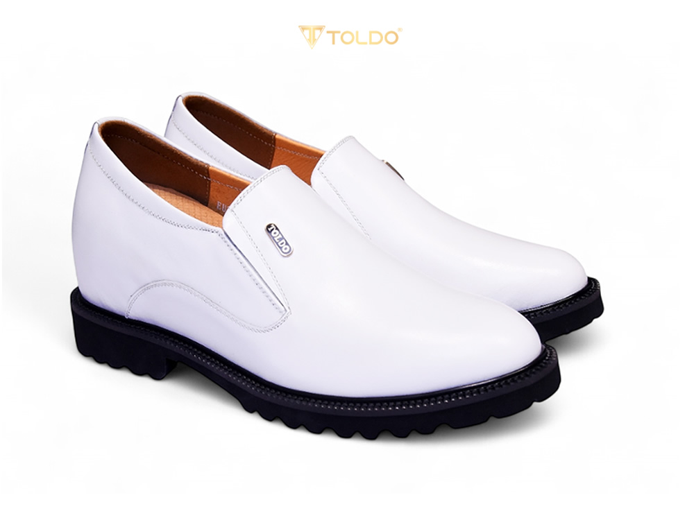 giày lười cao 10cm đế eva siêu nhẹ 11