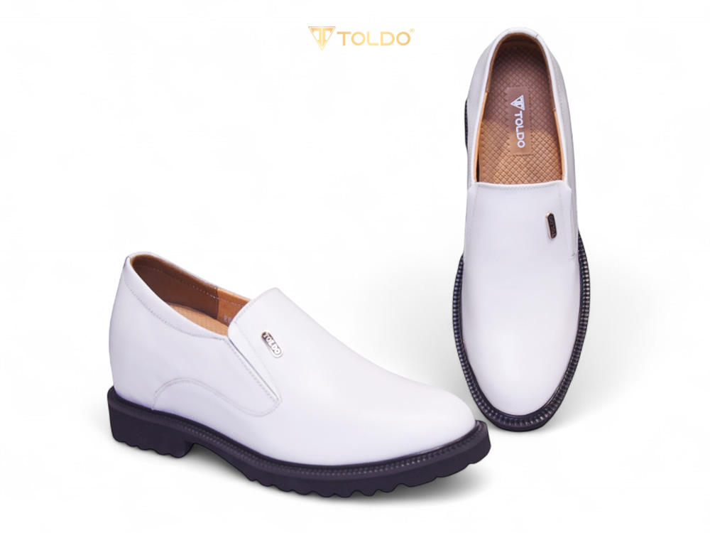 giày lười cao 10cm đế eva siêu nhẹ 10