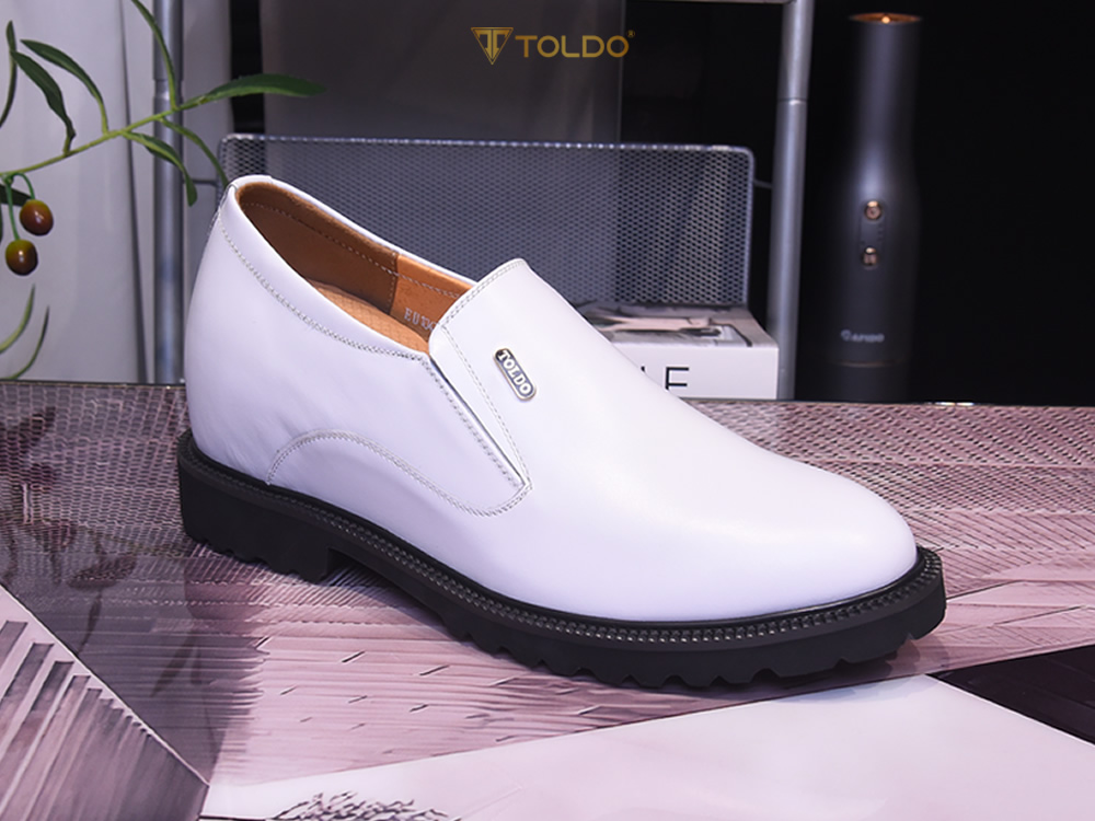 giày lười cao 10cm đế eva siêu nhẹ 13