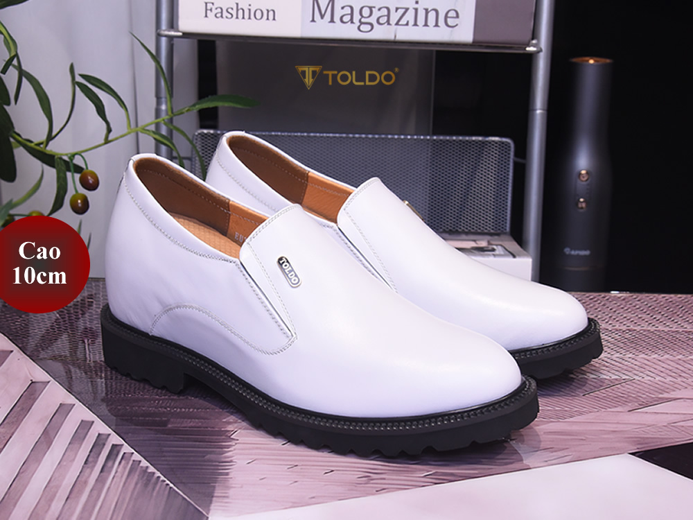 giày lười cao 10cm đế eva siêu nhẹ 1