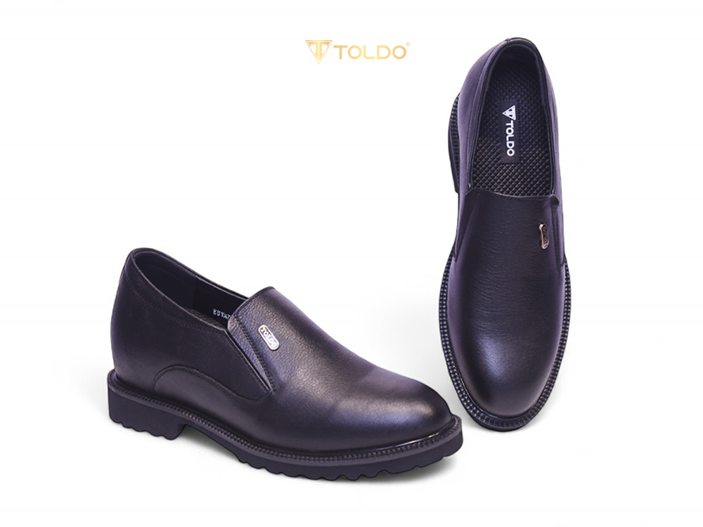 Giày tăng 10cm cho nam da mềm nhẹ 9