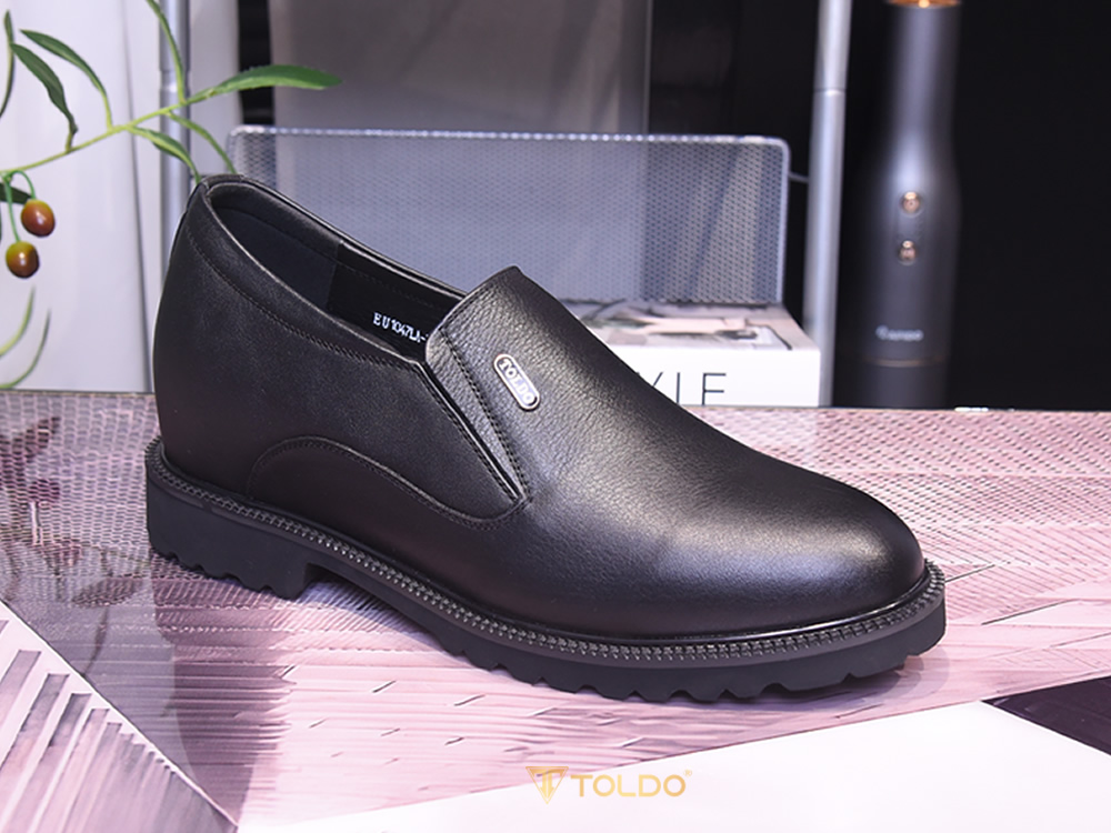 Giày tăng 10cm cho nam da mềm nhẹ 13