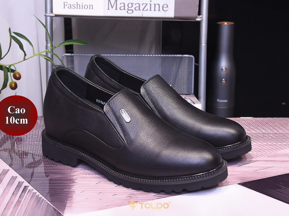 Giày tăng 10cm cho nam da mềm nhẹ 1