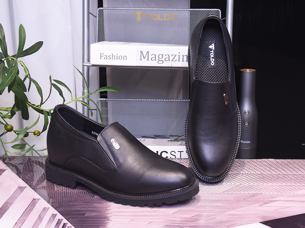 Giày tăng 10cm cho nam da mềm nhẹ 2