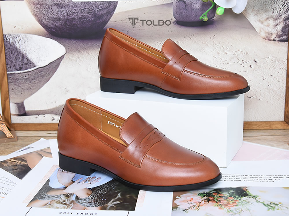 Giày loafer cao 6cm siêu nhẹ