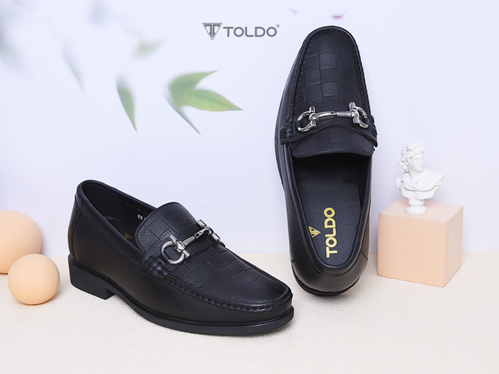 Giày tăng chiều cao 7cm đế khâu
